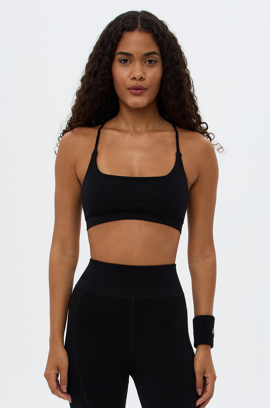 Aozora Sport Aktif Spor Mini Şort Siyah ve Bra Takım