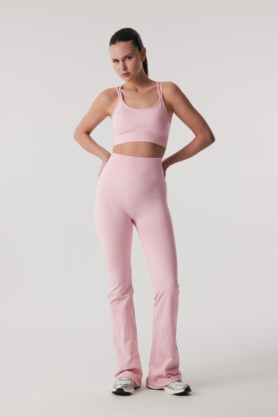 Oishii Rei Flow Flare Tayt Dusty Pink